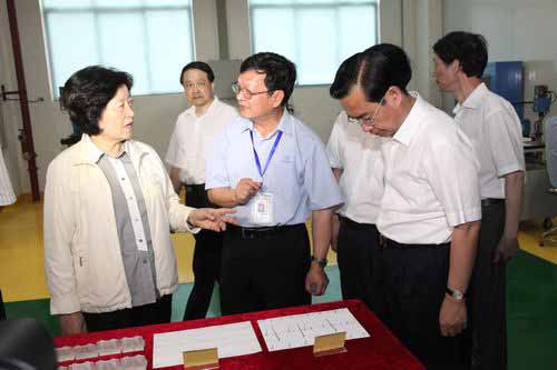 福建省领导莅临公司检查二期项目